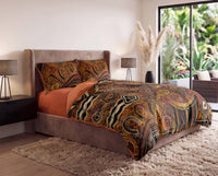 Journey Across Country Aboriginal Art Comforter Set