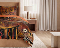 Journey Across Country Aboriginal Art Comforter Set