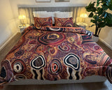 Connection to Country Aboriginal Art Comforter Set