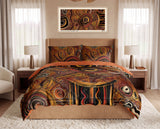 Journey Across Country Aboriginal Art Comforter Set