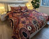 Connection to Country Aboriginal Art Comforter Set
