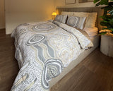Camping Under the Moonlight Aboriginal Art Comforter Set