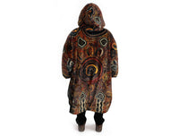 Connection to Country Aboriginal Hooded Blanket
