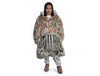 Storytelling (II) Aboriginal Hooded Blanket
