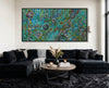 Indigenous Australian canvas artwork inspired by bush life and connection to Country