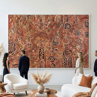 Family, Past & Present – Original Aboriginal Painting