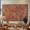 Family, Past & Present – Original Aboriginal Painting