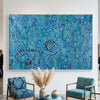 Blue Rain – Original Aboriginal Painting