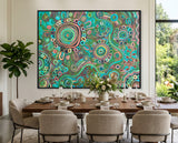 Living on Country Original Aboriginal Painting