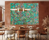 Living on Country Original Aboriginal Painting