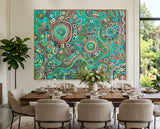 Living on Country Original Aboriginal Painting