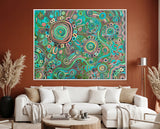 Living on Country Original Aboriginal Painting