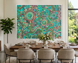Living on Country Original Aboriginal Painting