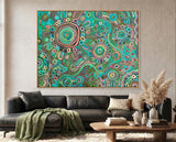 Living on Country Original Aboriginal Painting