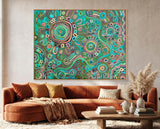 Living on Country Original Aboriginal Painting