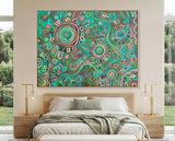 Living on Country Original Aboriginal Painting