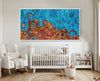 Aboriginal Art Desert meets the Sea Painting by Kelly