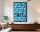 Listen, Learn, Teach - Original Aboriginal Painting