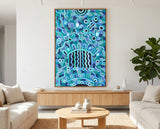 Listen, Learn, Teach - Original Aboriginal Painting
