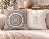 Camping under the Moonlight Velvet Cushion Cover | 45 × 45 cm