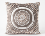 Camping under the Moonlight Velvet Cushion Cover | 45 × 45 cm