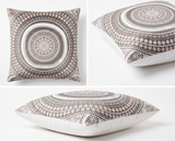 Camping under the Moonlight Velvet Cushion Cover | 45 × 45 cm