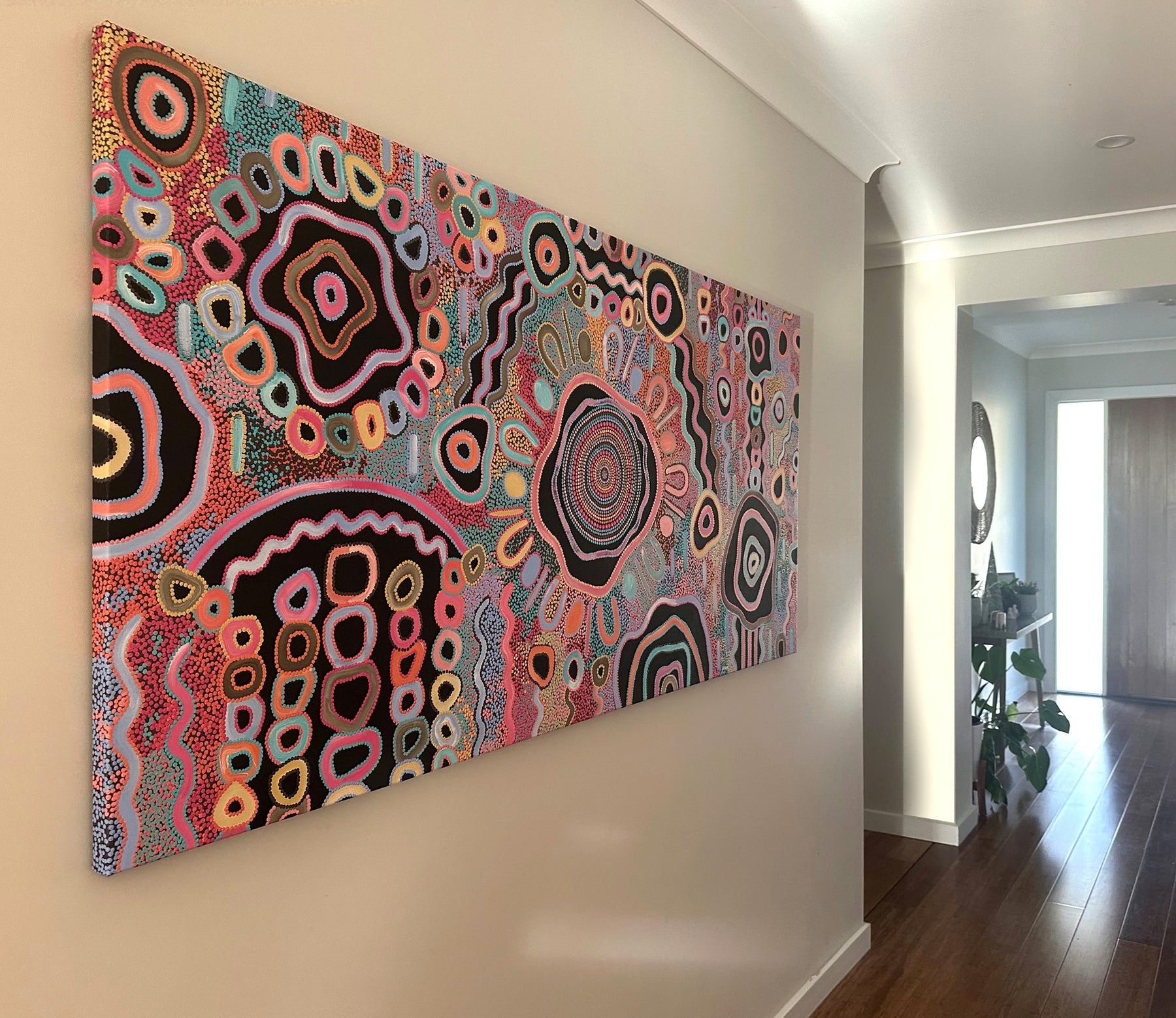 Camping under the moonlight painting by T'keyah