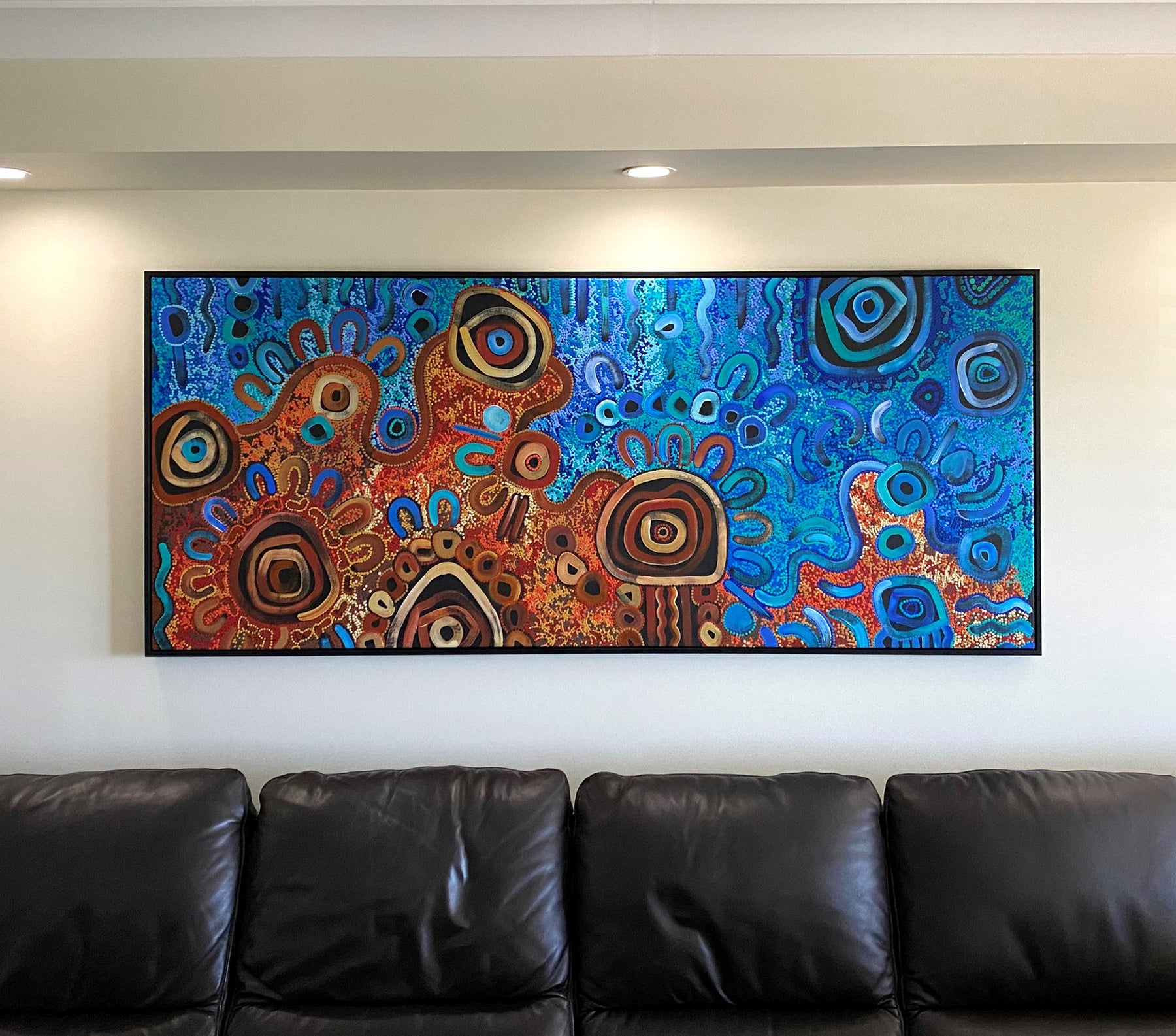 Desert Meets the Sea painting by Kelly