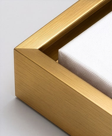 Gold Float Frame